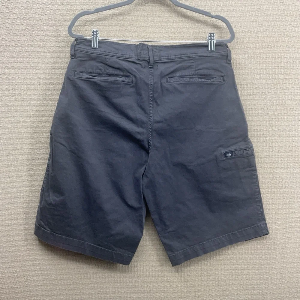 Vintage The North Face Chino Shorts Men's 34Long Gray Outdoor Hiking Pockets Y2K